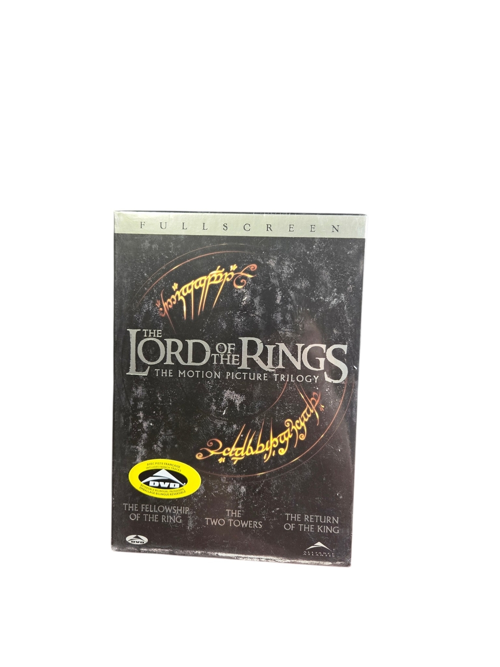 Lord of the Rings Motion Picture Trilogy DVD Box Set Fullscreen Bilingual